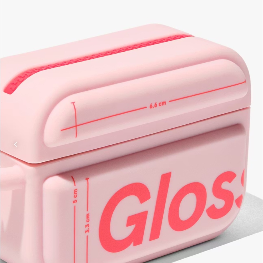 Glossier Ear Bud Beauty Bag -Limited Edition - NIB